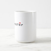私はマンチェスターが大好き コーヒーマグカップ (中央)