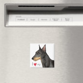 私はマンチェスター・テリアが大好き マグネット (インサイチュ (食洗機))