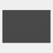 私はマ走チャとクリスマスの応援の緑の飲み物 ラッピングペーパーシート (正面3)