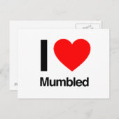 私はミイラが大好きだ ポストカード (正面/裏面)