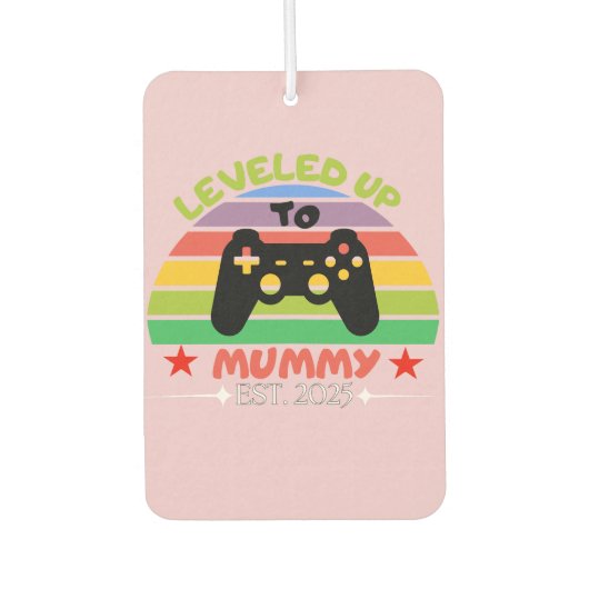 私はミイラのゲーマーのエストにレおもしろいベルした。2025女性 カーエアーフレッシュナー (正面)