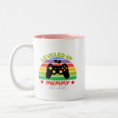 私はミイラのゲーマーのエストにレおもしろいベルした。2025女性 ツートーンマグカップ (左)