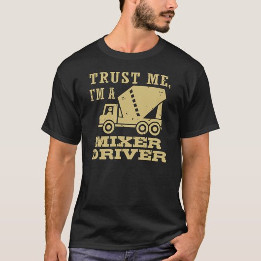 私はミキサードライバーである Tシャツ (正面)