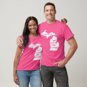 私はミシガンの女性と立ち向かう Tシャツ (ユニセックス)