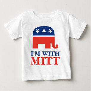 私はミットとあります ベビーTシャツ