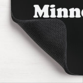 私はミネアポリスのTシャツの白のTシャツを愛します マウスパッド (コーナー)