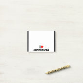 私はミネソタが大好き ポストイット (デスク上)