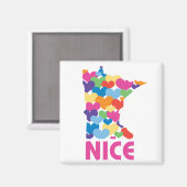 私はミネソタが大好き マグネット (正面/裏面)