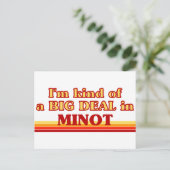 私はミノで大きな取引をしている ポストカード (スタンド正面)