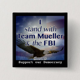 私はミューラーボタンによって立ちます 缶バッジ