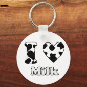私はミルクが大好き キーホルダー (正面)