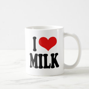 私はミルクを愛します コーヒーマグカップ
