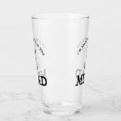 私はミードのためにここにいる タンブラーグラス (左)