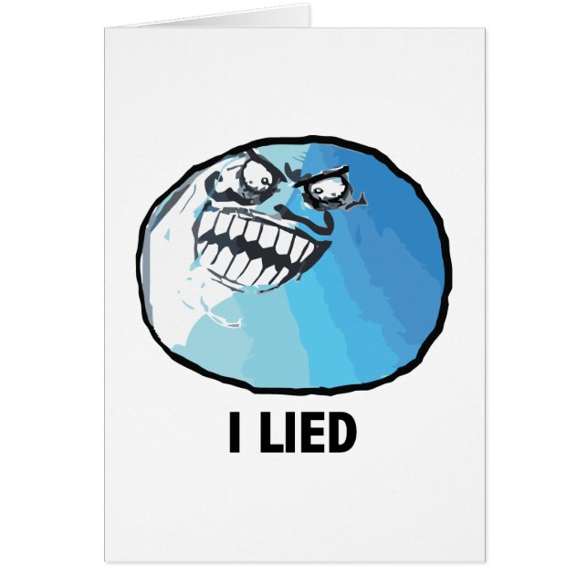 私はミーム激怒の顔のありました (正面)