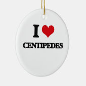 私はムカデを愛します セラミックオーナメント (右)