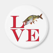 私はムスキーが大好き マグネット (正面)