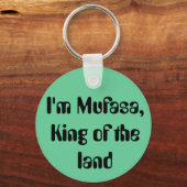 私はムファサ、土地の王だ キーホルダー (正面)