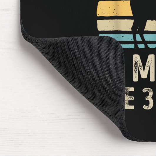 私はムースが好きで、3人の鹿の愛をエルクが好きかもしれない マウスパッド (コーナー)