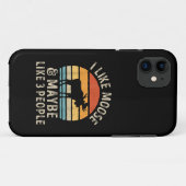 私はムースが好きで、3人の鹿の愛をエルクが好きかもしれない Case-Mate iPhoneケース (裏面(横))