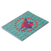 私はムースハートドードル自然恋人デザイン ノートブック (左側)