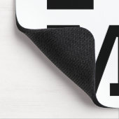 私はメインのデザインを愛します マウスパッド (コーナー)