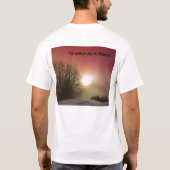 私はメインのRatherBe!! Tシャツ (裏面)