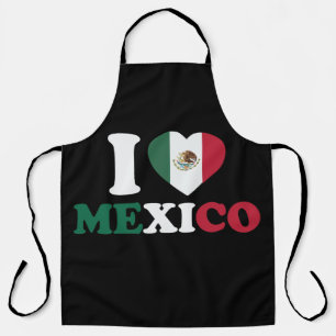 私はメキシコが大好きだ エプロン