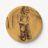 私はメキシコの失ったル・ティアンギーにいる ペーパープレート (正面)