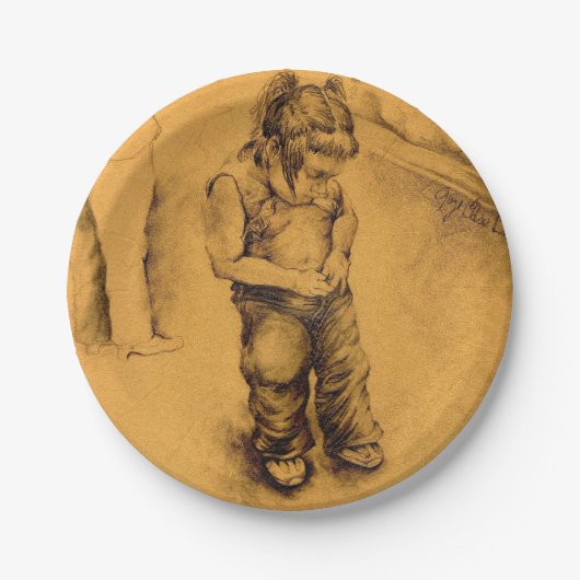 私はメキシコの失ったル・ティアンギーにいる ペーパープレート (正面)