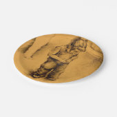 私はメキシコの失ったル・ティアンギーにいる ペーパープレート (アングル)