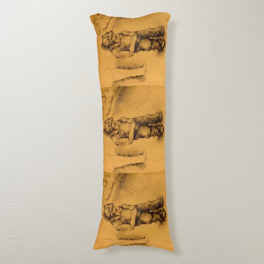 私はメキシコの失ったル・ティアンギーにいる ボディピロー (正面縦)