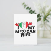 『私はメキシコの妻を愛して』 ポストカード (スタンド正面)