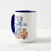 私はメキシコの毛のない猫が大好き マグカップ (正面左)