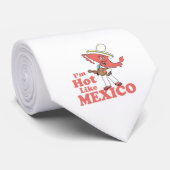私はメキシコのTシャツのように熱いです ネクタイ (ロール)