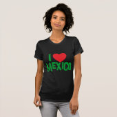 私はメキシコのTシャツを愛します Tシャツ (正面フル)