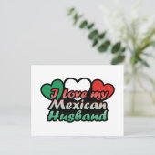 私はメキシコ人の夫を愛している ポストカード (スタンド正面)