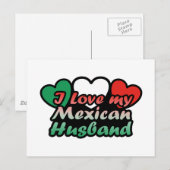 私はメキシコ人の夫を愛している ポストカード (正面/裏面)