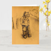 私はメキシコ・グリーテ失ったィングカード、ル・ティアンギーにいる カード (黄色い花)