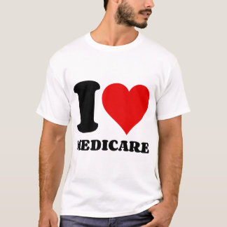 私はメディケアが大好きです Tシャツ