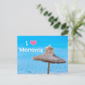 私はメノルカが大好き ポストカード (スタンド正面)