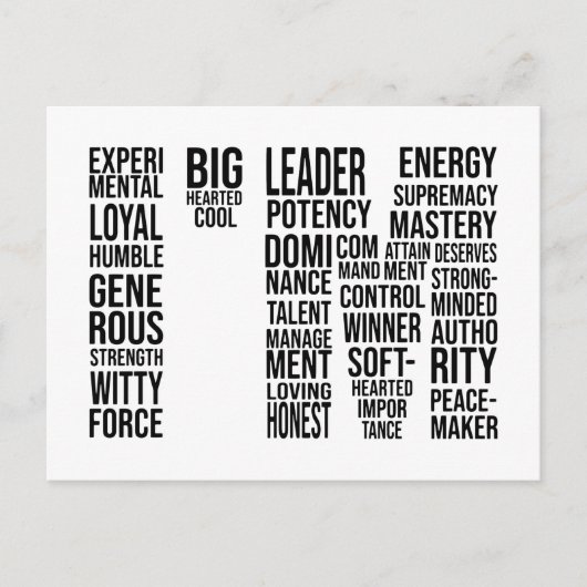 私はメラニン女性の動機感動的前向き付け シーズンポストカード (正面)