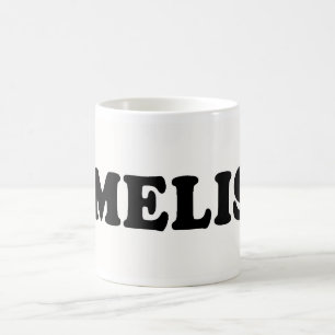 私はメリッサを愛します コーヒーマグカップ