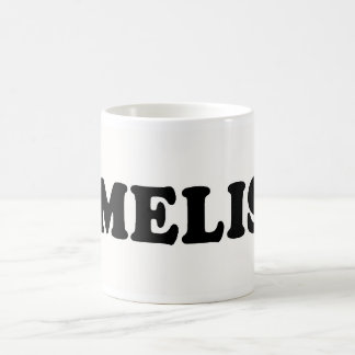 私はメリッサを愛します コーヒーマグカップ