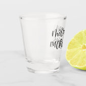 私はメリー飲クリスマスだ |飲おもしろいみユーモア ショットグラス (左)