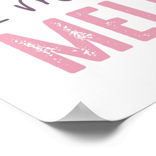 私はメルトダウンを持っている – おもしろい雪だるまデザイン ポスター (角)