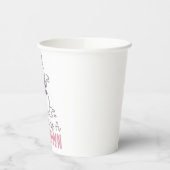 私はメルトダウンを持っている – おもしろい雪だるまデザイン 紙コップ (左)