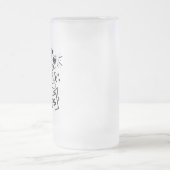 私はメンズギフトの飲み物を混ぜおもしろいて飲む フロストグラスビールジョッキ (中央)