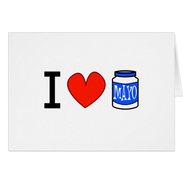 私はメーヨーを愛します! (正面横)