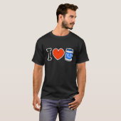 私はメーヨーを愛します! Tシャツ (正面フル)