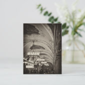 私はモスクワが大好きだ。豪華な地下鉄。 ポストカード (スタンド正面)